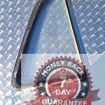 1995 Nissan Sentra Left Rear Quarter Glass
