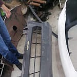 Isuzu dteq Front bumper