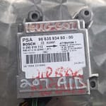 Peugeot 207 Airbag Control Module 9663593480