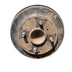 2008 Nissan Tiida Rear Brake Drum