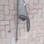 1991 Mitsubishi Pajero quarter glass
