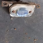 Kia shuma number plate light
