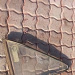 Mazda 323 Right Rear Quarter Glass