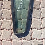 Landrover freelander 1 quarter glass
