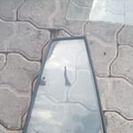 Toyota Tazz rear quarter glass