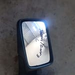 VW Golf 3 Left Door Mirror
