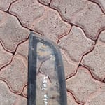 Toyota Tazz Left Rear Quarter Glass