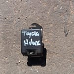 Toyota hilux fuel flap lever