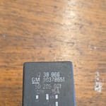 90378651 FUEL INJECTION PUMP RELAY 6 PIN