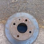1987 Ford Bantam 1.6 CVH Brake Disc