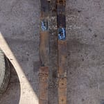 1987 Ford Bantam 1.6 CVH Leaf Spring Each