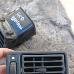 1987 Ford Bantam 1.6 CVH Air Vent