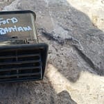 1987 Ford Bantam 1.6 CVH Air Vent