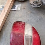 2002 Toyota Corolla Left Taillight