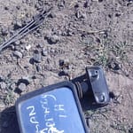 1995 Nissan Hardbody Left Mirror -Used