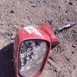 2010 Honda Jazz left Mirror - Used