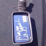 1998 Fiat Punto Left Mirror - Used
