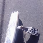 Izusu Trooper Rear View Mirror - Used