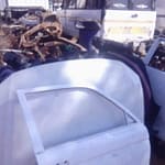 2004 Mitshibishi Colt Right Front Door Shell - Used