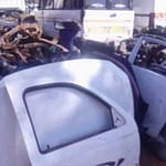 2003 Mazda Drifter Right Front Door shell - Used