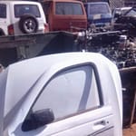 2002 Mazda Drifter left Front Door Shell - Used