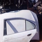 1997 Bmw E39 Left Rear Door Shell - Used