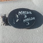 2007 Mazda 3 Fuel Flap - Used