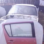 2008 Daihatsu Sirion Right Rear Door Shell - Used