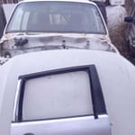 2008 Vw Polo Vivo Right Rear Door Shell - Used