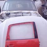 2005 Vw Polo Vivo Right Rear Door Shell - Used