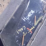 1984 Honda Ballade Cluster - Used