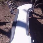 2016 Nissan Almera Rear Bumper - Used