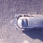 2007 Nissan Tiida Right Inner Door Handle - Used
