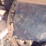 2007 Nissan Tiida Right Rear Door Glass - Used