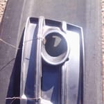 2012 Audi Q5 Left Spotlight Cover- Used