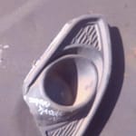 2014 Chevrolet Spark Left Spotlight Cover - Used