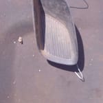2007 Toyota Yaris Left Spotlight Cover - Used