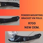 VW Polo Fender Mounting/ Slide OEM