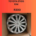 Toyota Etios Rim & Wheel Cap