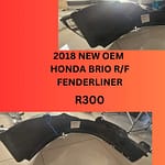 Honda Brio Right Front Fender Liner