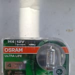Osram 12V H4 60/55w Double Pack Globes