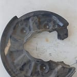 Used OEM Audi A4 Backing Plate - Genuine Parts for a Perfect Fit