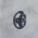 Used Toyota Badge/Emblem Small - Genuine Car Part Replacement