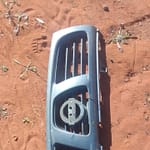 Nissan Hardbody Grill As Is Slight Crack Used – Reliable OEM Replacement