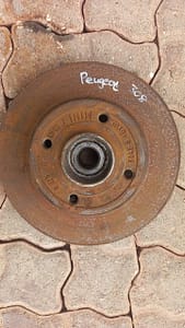 2013 Peugeot 308 brake disc 