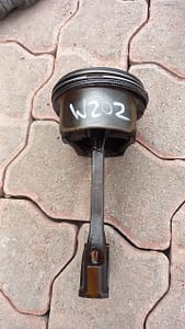 Mercedes C180 W202 Kompressor piston and conrod
