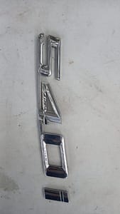 Used BMW 540i Badge/Emblem - Genuine Replacement for Premium Look