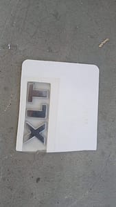 Ford Ranger XLT Badge - New Emblem for Style Upgrade