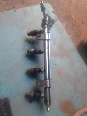 Used Opel Corsa Lite Injectors with Rail - Quality Replacement