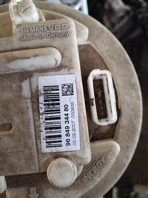 Used Fuel Pump 9684934480 for Peugeot 207 | Reliable & Affordable - Brits Brothers